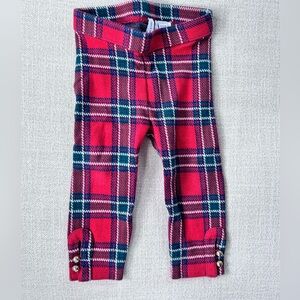 Janie and Jack plaid pant